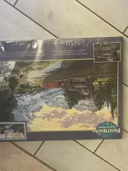 2000 Paintworks Paint By Numbers Northern Rails Train Snowy Mountain Scene NIB