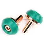 2pcs 12mm Green Brass Tapered Tap Valve Sink Repair Drip Fix Pipe Hot Cold Water
