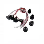 RC-36 NC+NO Recessed Wired Security Window Door Contact Sensor Alarm Magnetic...