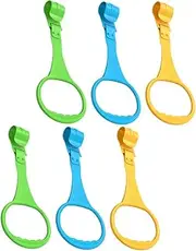 ifundom 6pcs Toddler Crib Pull Rings Bed Stand up Rings Toddler Tools Safety Crib