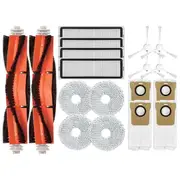 For Robot Vacuum X10+ X10 Plus B101gl Spare Parts Main Side Brush Hepa Filter Dust Bag Rag Mop Clot