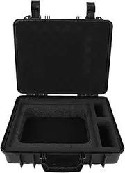 Mini Dish Travel Case, Hard Shell Carrying Bag with USB C to DC Power Cord, Waterproof Satellite Travel Case, Storage Case for Kickstand, Adapter, Cables