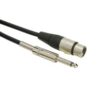 Talent MCQ20 Microphone Cable XLR Female to 1/4" Male 20 ft.
