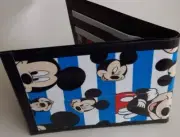 Mickey Mouse Blue Bi-Fold Duct Tape Wallet Duck