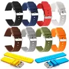 Silicone Bracelet Watch Strap Rubber Watch Band For Suunto 7 / 9 / 9 Baro / D5