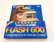Sylvania Blue Dot Flash 600 for Polaroid Amigo 600 Camera - new in box