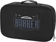 Perfk Hairdresser Bag Barber Tool Bag Portable Storage OrganizerHandbag for Hair Clippers Shears Scissors Combs Hair Cutting Tool, Style C, M