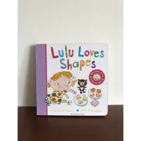在飛比找蝦皮購物優惠-（二手英文硬頁翻翻書）Lulu Loves Shapes
