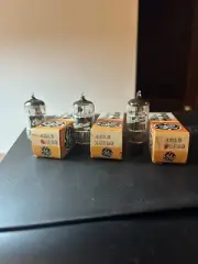 Qty 3. GE. 4BL8XCF80 Nos Tubes