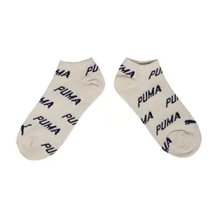 Puma 襪子 NOS No Show Socks 男女款 米白 Logo 基本款 低筒 短襪 單雙入 台灣製 BB126406