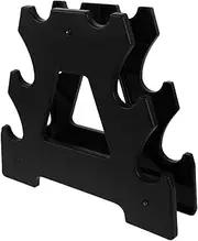 Toddmomy Space-saving Plastic Weight Holder Multi-layer Dumbbell Stand Reusable Weight Rack Standing Dumbbell Holder Dumbbell Rack