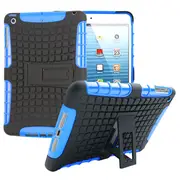 MCC Heavy Duty iPad mini 1 2 3 Kids Case Cover Tough Apple mini2 mini3 [Blue]