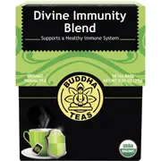Buddha Teas Organic Herbal Tea Bags Divine Immunity Blend 18 Pack