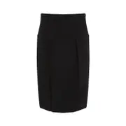 [Khaite] Khaite-Black Kidd Skirt-Donna 6 US