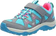 [MERRELL] Unisex-Child Trail Chaser 2 Hiking Shoe, Grey/Turq/Multi, 6 Big Kid
