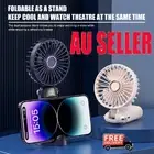 Hand-held Fan Portable Folding Desk Fan Cooler Cooling USB Rechargeable VP