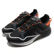 adidas Originals ZX 2K Boost Pure Black Grey Orange Men Casual Shoes H06569