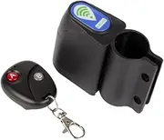 Mikinona Remote Control Alarm Bicycle Lock Bike Lock Bike Black