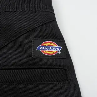 【BAL 聯名】Dickies男款黑色魔鬼氈彈性褲腰設計舒適寬鬆長褲|DK011832BLK
