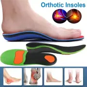 Anti-Fatigue Insoles Plantar Fasciitis Arch Support Orthotic Inserts Flat Foot