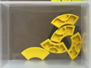 LEGO Parts - Yellow Tile, Round Corner 2 x 2 Macaroni - No 27925 - QTY 5