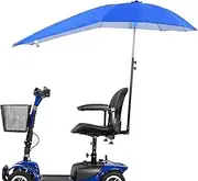 Sun Shade Canopy for Mobility Scooters， Rain Convertible Top Accessory Sunshade Umbrella
