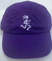 running cap : runner girl : purple