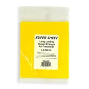 Jenray Super Sheet Large (8"x7") Under Seat Car Air Freshener (Lemon)