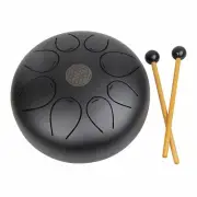 Wuyou Steel Tongue Drum 10 Inch 8 Note Handpan Chakra Meditation Healing Drum