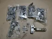 10 (5 Pairs), Soft Close Cabinet Hinges. W/screws, Free Shipping