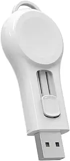 MMOBIEL Wireless Charger Compatible with Apple Watch Extendable - Compact USB-A Wireless Magnetic Fast Charger Compatible with Apple iWatch & AirPods