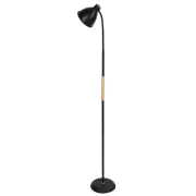 (US Plug 110V)Simple Floor Lamp E27 Tricolor Living Room Bedroom Bedside LED