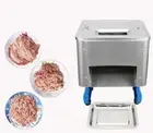 Meat Cutting Machine 110Kg/H Electric Meat Slicer Mincer Stainless Steel 220V hx