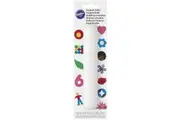 Wilton 6" Non-Stick Fondant Rolling Pin Gum-Paste Baking Roller Stick White