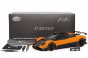 Almost real 1/18 Pagani Zonda Cinque Coupe 2009 Orange/Green Diecast Car Model