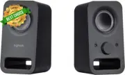 Logitech Z150 Multimedia Speakers – Stereo Sound, 3.5mm Input, Compact Design