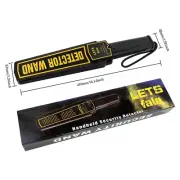 LETSFALLA Handheld Security Wand Metal Scanner Detector Pinpointer