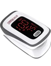 Fingertip Pulse Oximeter, Blood Oxygen Saturation Monitor (Spo2) with Pulse R...