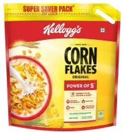Kellogg's Corn Flakes Original 1.2kg Power of 5 Energy, Protein, Iron