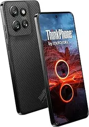 [Motorola] ThinkPhone 25 5G 2024 (International Version) XT2409-06 | Dual SIM (Nano SIM, eSIM) 256GB + 8GB RAM Android 14 Factory Unlocked Smartphone - Carbon Black