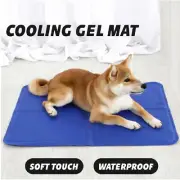 Pet Cooling Mat Dog Cat Bed Puppy Self-cool Large Sofa Non-Toxic Summer Gel Pad