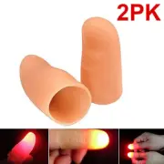 2pcs Tricks Finger Lights Fingers LED GSPG78501x2 Thumb Magic Light Up Props