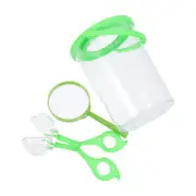 3pcs Set​ Catcher Set Kids Catcher Kit Catcher Bucket Magnifier