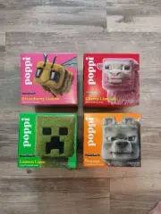Minecraft Poppi Soda Lot Strawberry Lemon, Cherry Limeade, Orange, Lemon Lime