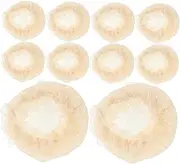 DECORNIJIA 10pcs Elastic Ballet Bun Hair Nets for Girls Chic Lace for Dance Accessories Elegant Design for Daily Use Versatile Hair Bun for Neat Hairstyles