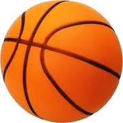 uxcell Silent Basketball, Size 5 No Noise High-Density Foam Dribbling Indoor Basketball for Quiet Dribbling and Indoor, Orange