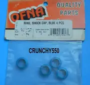 OFNA Ring Shock Cap Blue 37936 E-06B-Blue Vintage RC Part