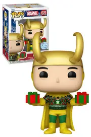 Funko POP! Marvel Holiday #1322 Loki With Sweater - New, Mint Condition