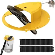 Mouse Trap,Reset Traps,Mice Mouse Cage,Rat Bucket,for Mice, Rats, Chipmunks, Squirrels, Hamsters and Other Rodents, Reusable Trap Bucket Rat Catcher,Trap Door Style, Auto Reset,Humane Not not Fatal