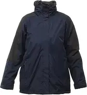[REGATTA] Womens/Ladies Defender III 3-In-1 Jacket (Waterproof & Windproof) (UK Size: 16) (Navy/Black)